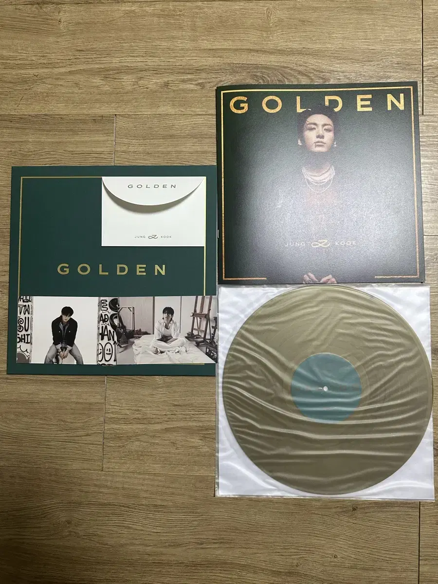 정국 바이닐 골든 엘피 JungKook Vinyl Golden LP